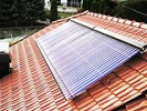 ... izgled krova nakon montaže vakuumskih solarnih kolektora